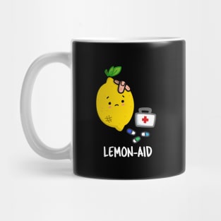 Lemon Aid Cute Lemon Pun Mug